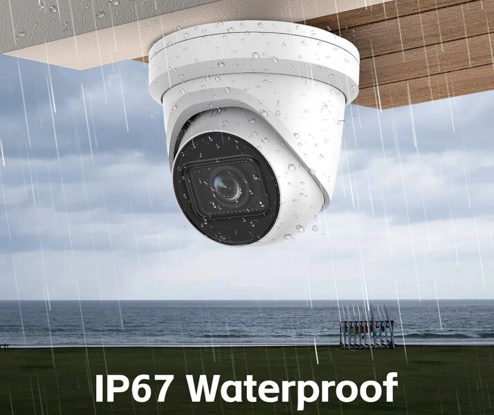 دوربین تحت شبکه Hikvision با درجه حفاظتی IP67